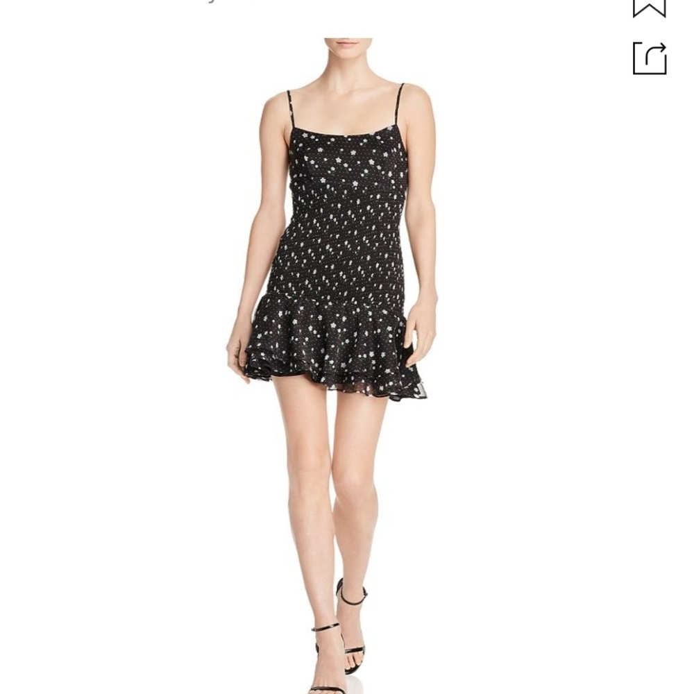 THE EAST ORDER MINI DRESS MIMI SMOCKED